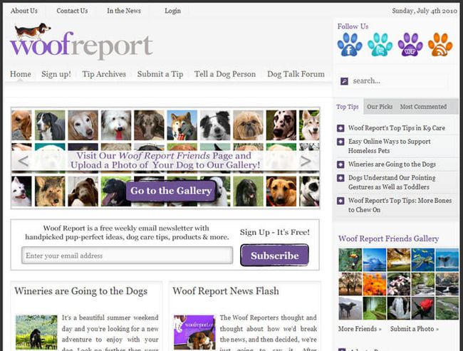 Woof Report